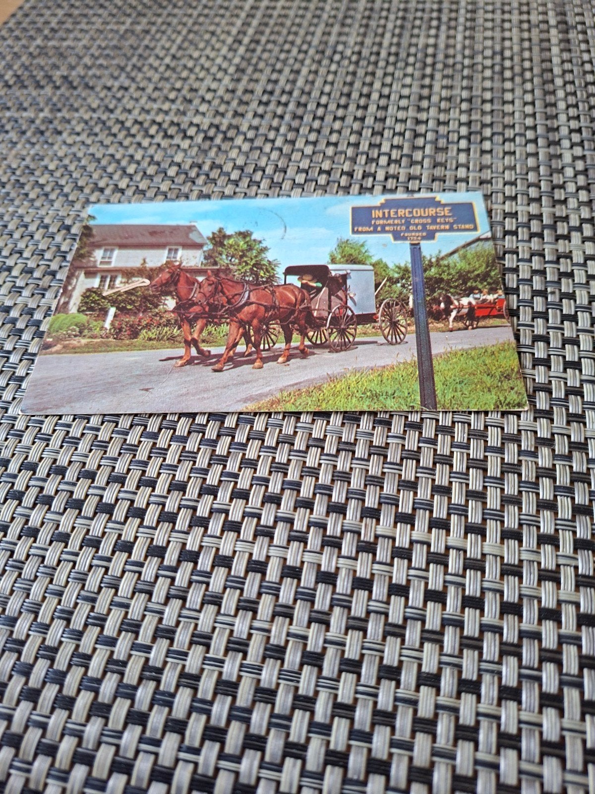 Amish Country - Paardenkoets, Ophalen of Verzenden, 1960 tot 1980, Gelopen, Buiten Europa
