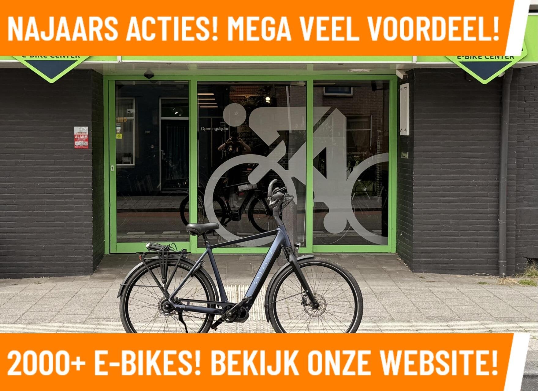 Gazelle Chamonix C5 Elektrische fiets met SHIMANO motor MRA!, Fietsen en Brommers, 55 tot 59 cm, Zo goed als nieuw, 50 km per accu of meer