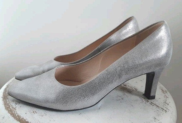 PETER KAISER schoenen pumps maat 3 (36)  zilvergrijs, Peter Kaiser, Pumps, Ophalen of Verzenden, Zo goed als nieuw