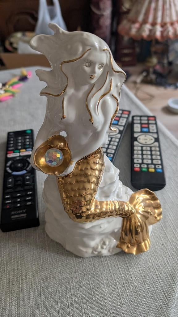 Bastiani Zeemeermin met Swarovski Steentjes, Ophalen of Verzenden, Zo goed als nieuw, Figuurtje