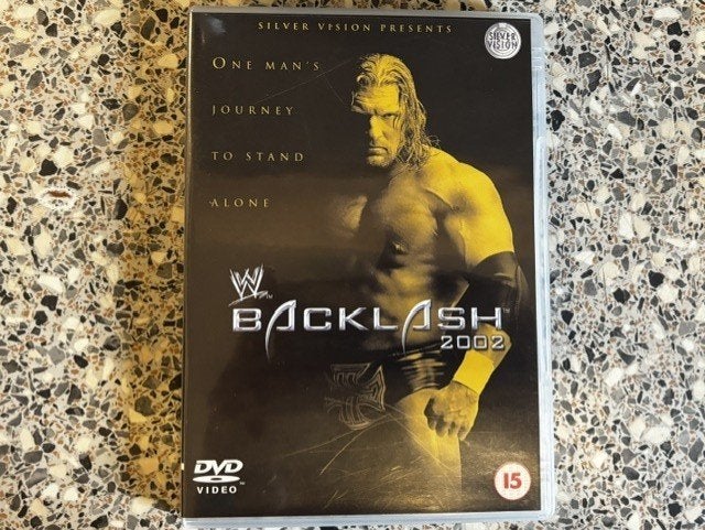 WWF Backlash 2002, Engels, Overige typen, Ophalen of Verzenden, Zo goed als nieuw
