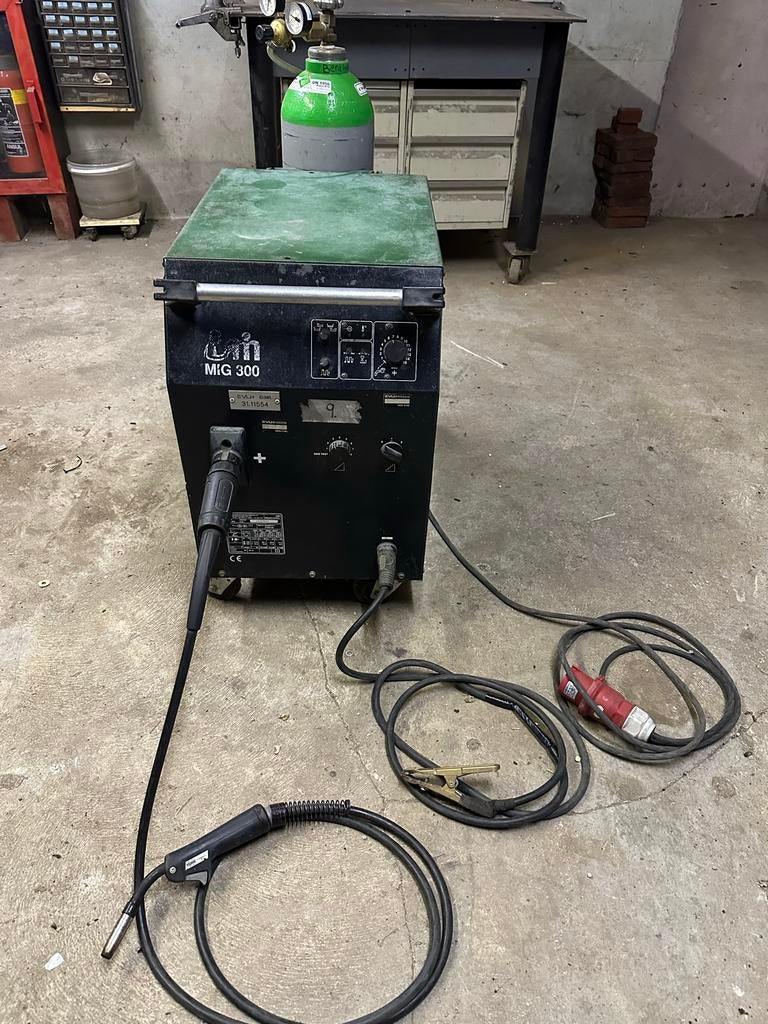 Migatronic MIG 300 Lasapparaat, Doe-het-zelf en Verbouw, Gereedschap | Lasapparaten, Ophalen, Gebruikt, 250 ampère of meer, Co2