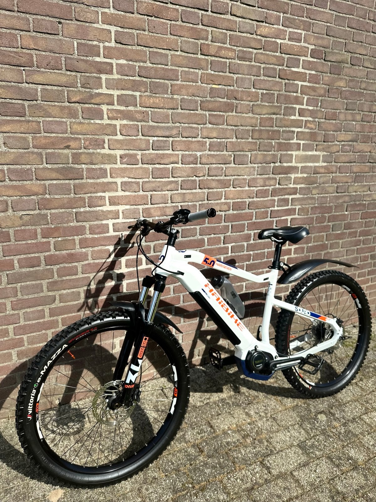 Haibike SDURO HardSeven 5.0 E-MTB - Zo goed als nieuw, Fietsen en Brommers, Zo goed als nieuw, 47 tot 51 cm, 50 km per accu of meer