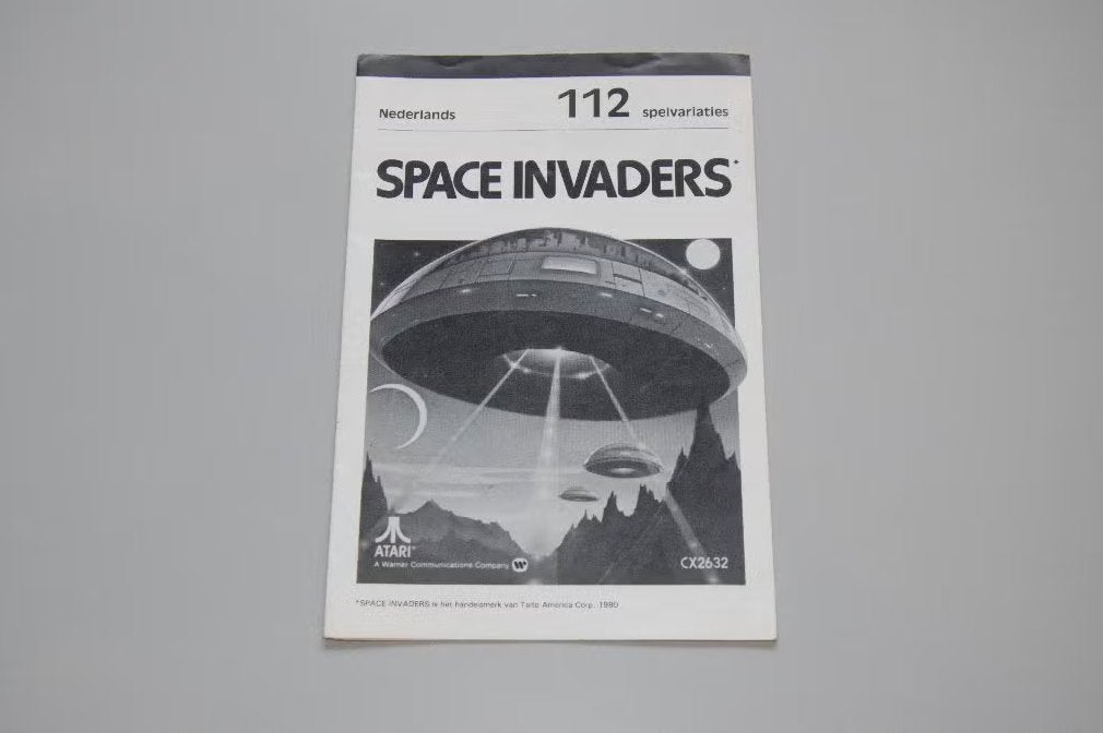 Atari 2600 : Space Invaders (alleen Nederlandse Handleiding), Gebruikt, Shooter, 1 speler, Ophalen of Verzenden