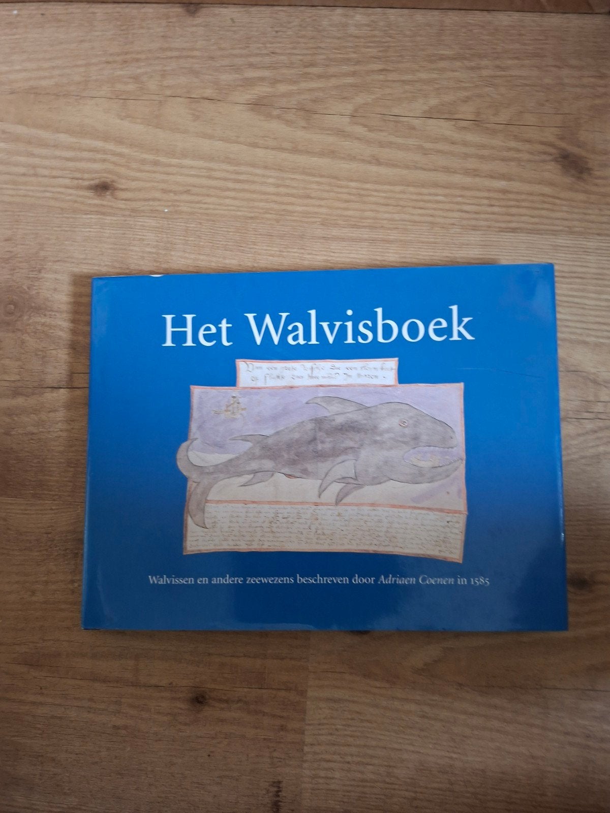 Het Walvisboek - Walvissen en andere zeewezens, Ophalen of Verzenden, Zo goed als nieuw, Natuur algemeen, Adriaen Coenen