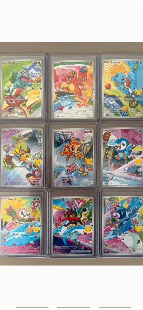 Pokemon (30 jaar pokemon), Ophalen of Verzenden, Nieuw, Losse kaart