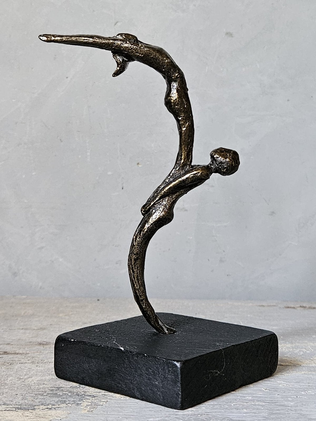 Bronzen beeldje, Antiek en Kunst, Ophalen of Verzenden, Brons