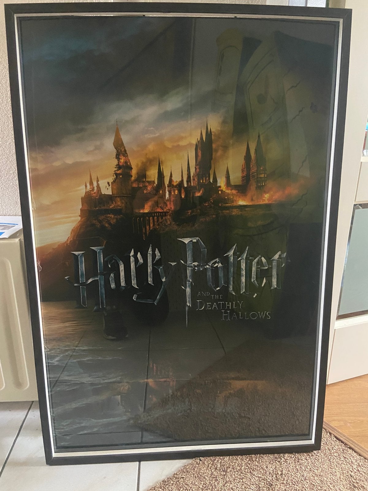 Filmposter Harry Potter in lijst, Ophalen, Gebruikt, Boek of Poster