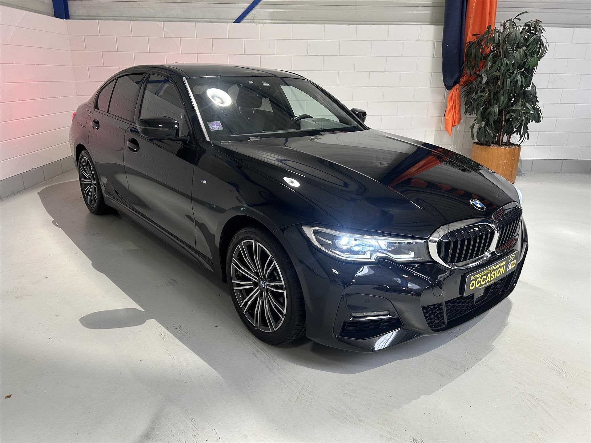 BMW 3-Serie (g20) 330e 292pk AUT8 M-Pakket, ACC, Camera,, Auto's, 1998 cc, Gebruikt, 4 cilinders, Zwart