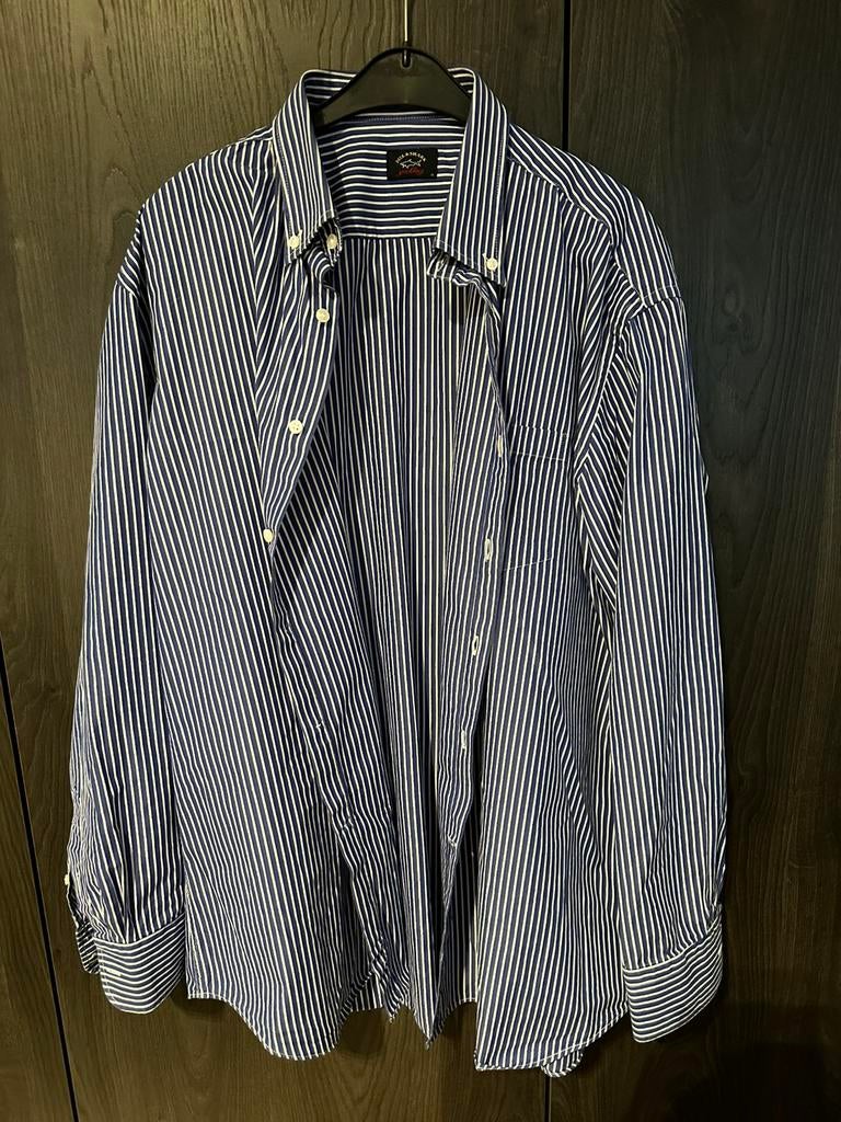 Paul & Shark hemd heren XXL, Ophalen of Verzenden, Zo goed als nieuw, Blauw, Overige halswijdtes