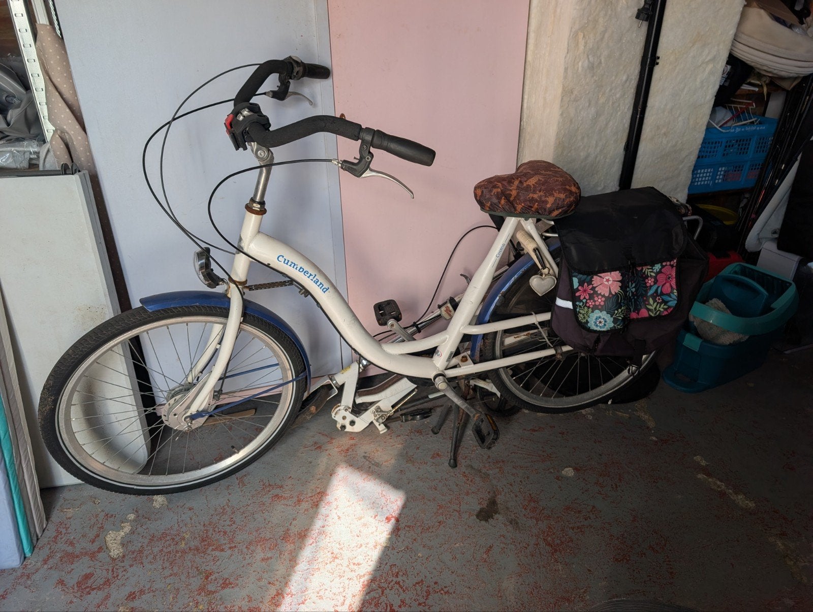 Cumberland Damesfiets - Gebruikt, Goede Staat, 50 tot 53 cm, Schijfrem, Ophalen, Overige merken