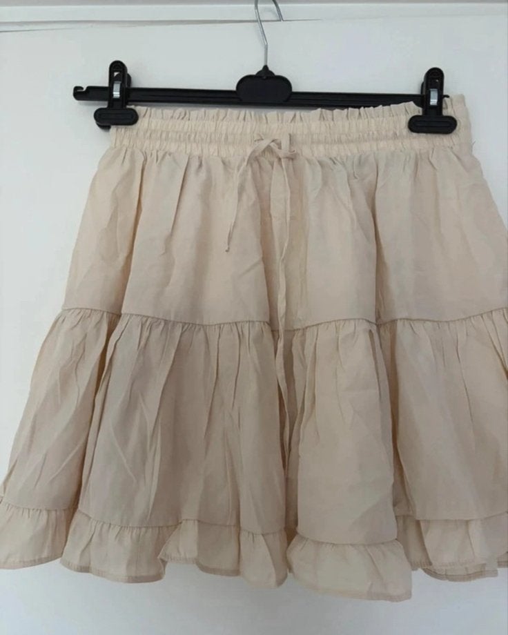 Uwantisell rokje maat S/M beige, Kleding | Dames, Beige, Nieuw, Ophalen of Verzenden, Maat 36 (S)