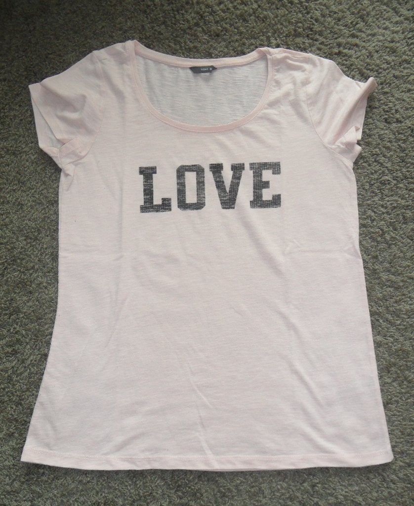 In goede staat: zachtroze T-shirt van HEMA, maat M, Maat 38/40 (M), Ophalen of Verzenden, Zo goed als nieuw, Korte mouw