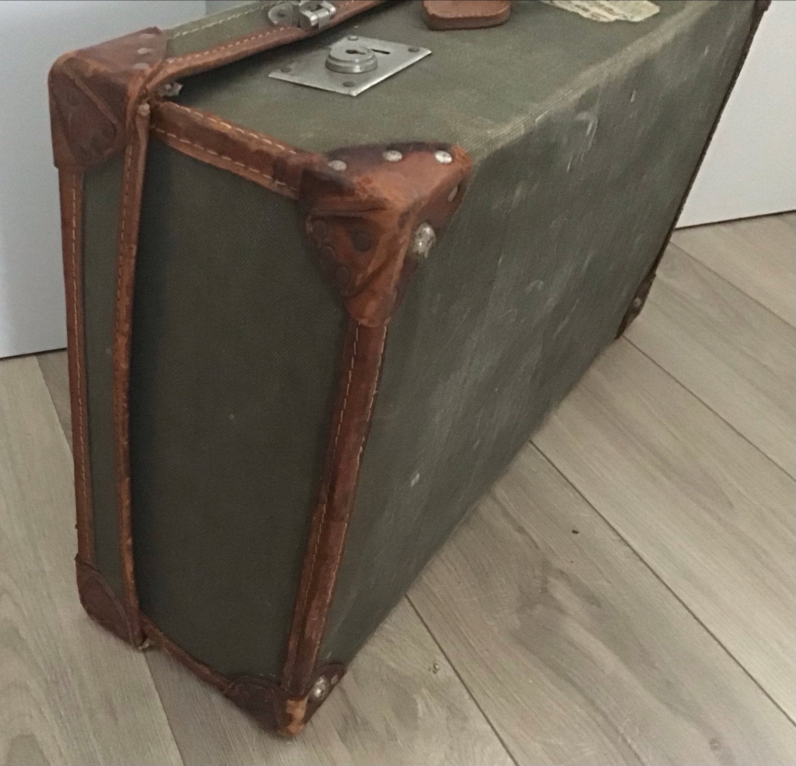 Vintage Legerkoffer Jaren '50 - Decoratief & Opbergen, Ophalen of Verzenden