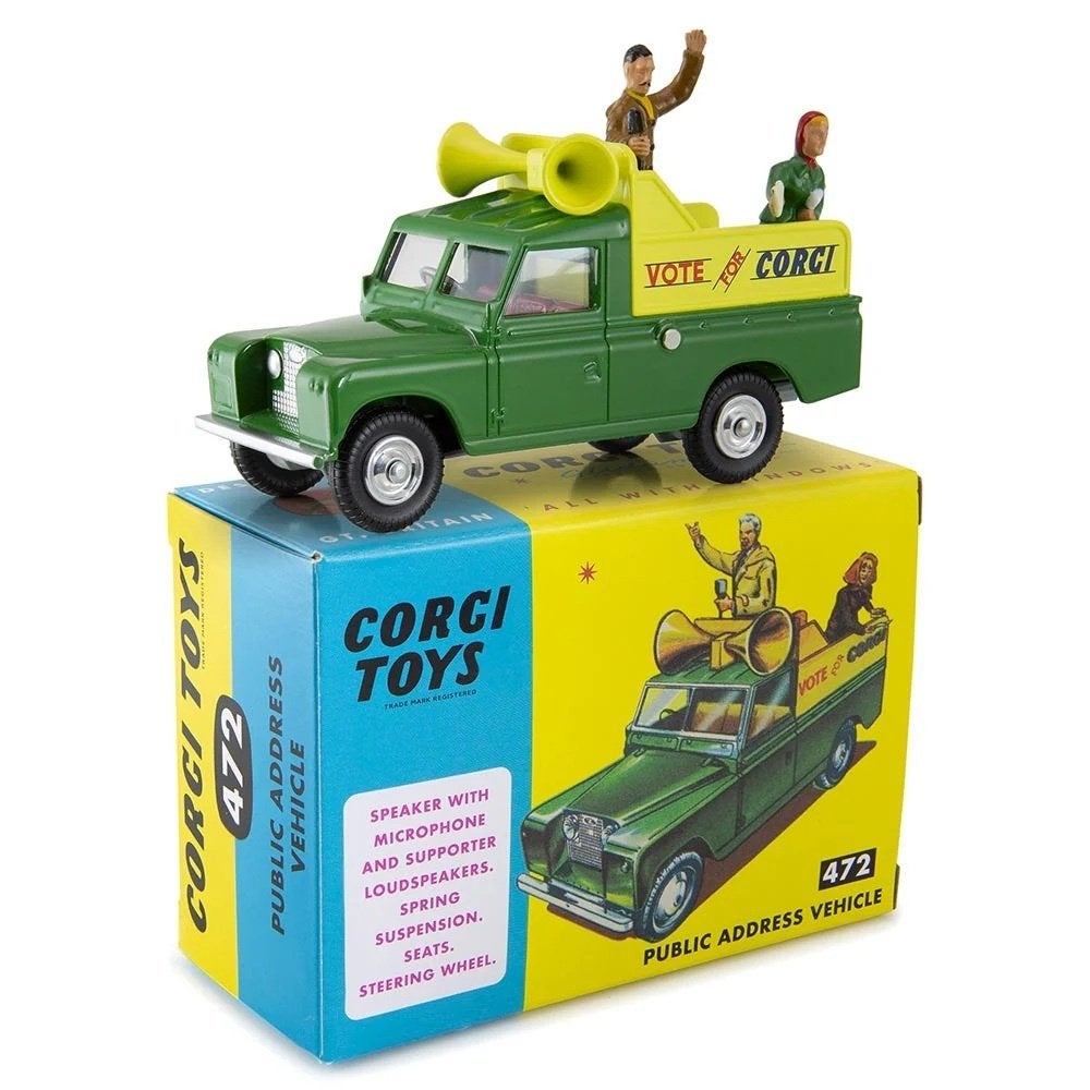 Corgi Land Rover Series II 109 "Public Address Vehicle", Hobby en Vrije tijd, Modelauto's | 1:43, Auto, Corgi, Nieuw, Ophalen of Verzenden