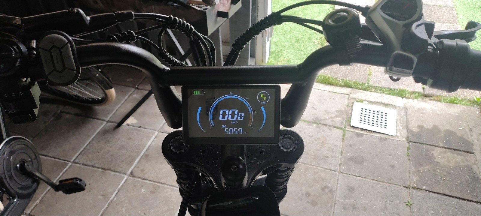 HC80 Display 25km/u - Kilometers resetbaar, Fietsen en Brommers, Fietsonderdelen, Ophalen of Verzenden, Gebruikt, Elektrische fiets