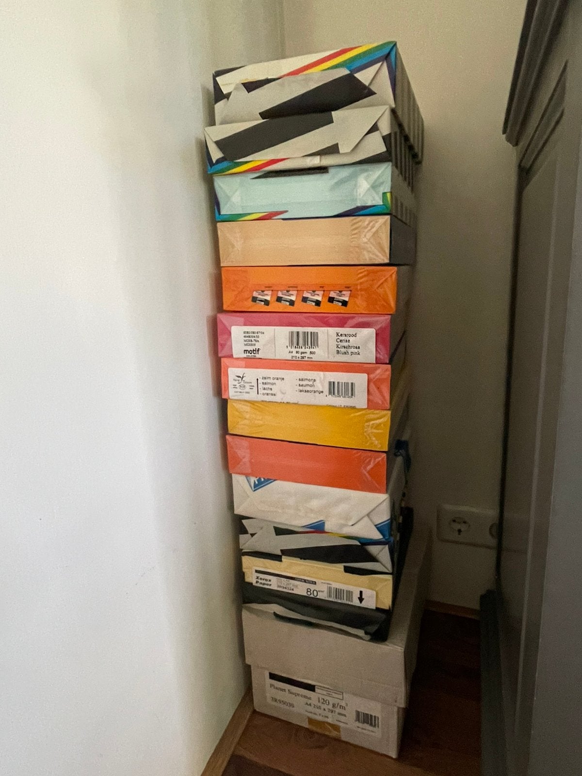 Partij papier divers print kopieer hobby knutselen, Ophalen, Nieuw