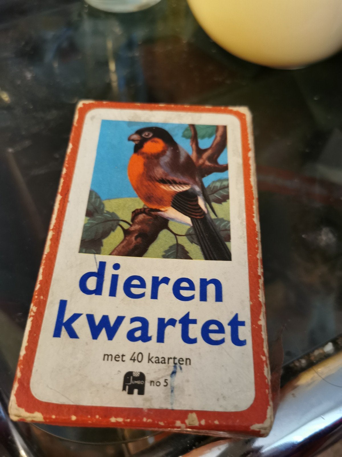 Dieren kwartet niet compleet mis 1 kaart, Ophalen of Verzenden, Gebruikt, Kwartet(ten)