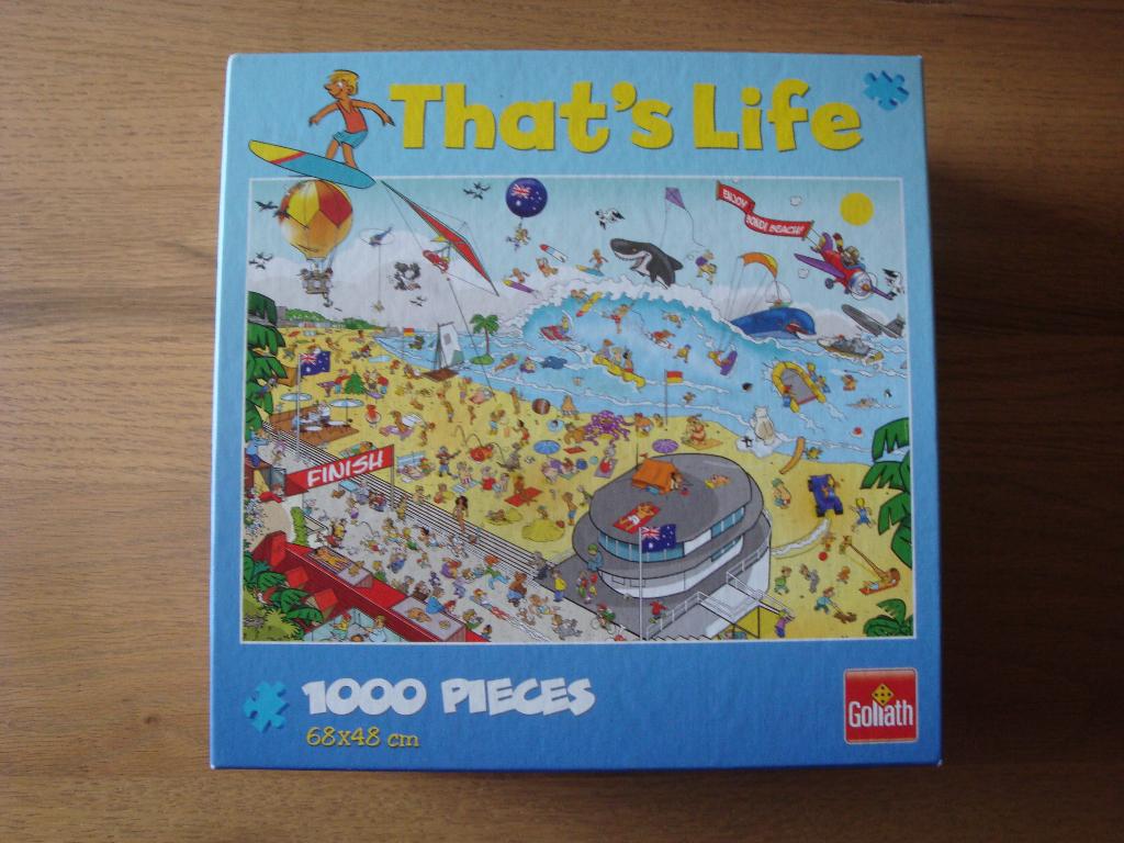 Diverse That's life puzzels 1.000 stuks zo goed als nieuw, Ophalen of Verzenden, 500 t/m 1500 stukjes, Zo goed als nieuw, Legpuzzel