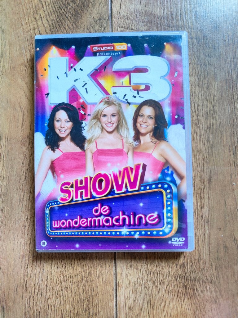 DVD Studio 100 Presenteert K3 - de Wondermachine, Alle leeftijden, Ophalen of Verzenden, Zo goed als nieuw