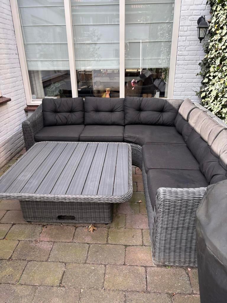 Loungeset tuin Jysk, Ophalen, 5 zitplaatsen, Gebruikt, Loungeset