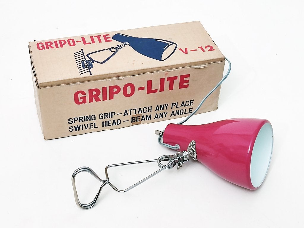 lamp klemspot Gripo-Lite Japan, Verzenden, Gloeilamp, Nieuw, Metaal