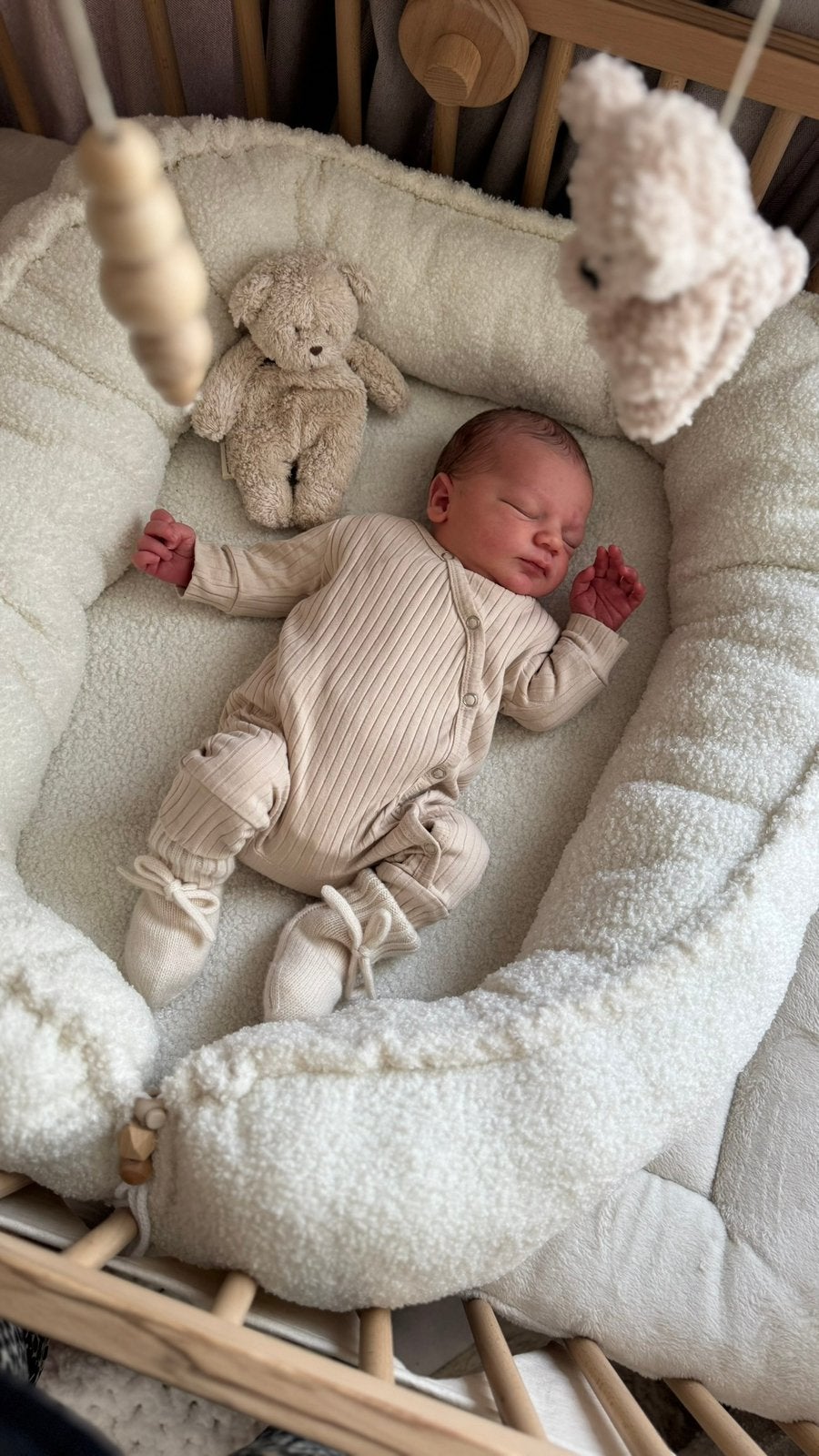 Babynestje teddy, Ophalen of Verzenden, Zo goed als nieuw, Overige typen