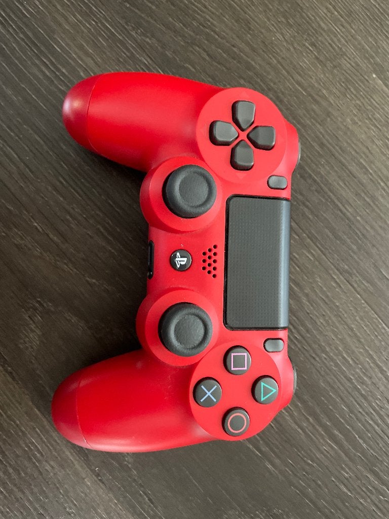 Sony ps4 controller rood, Ophalen of Verzenden, Zo goed als nieuw, Controller, PlayStation 4