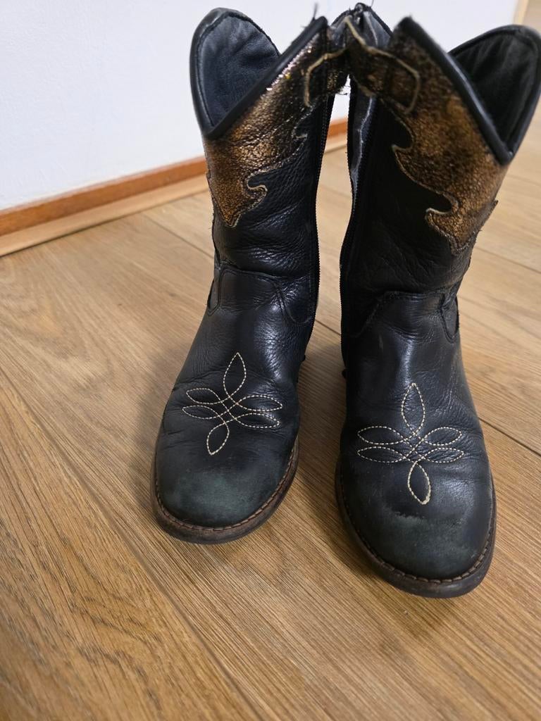 Stoere cowboylaarzen maat 28 voor meisjes, Ophalen of Verzenden, Gebruikt, Meisje, Laarzen