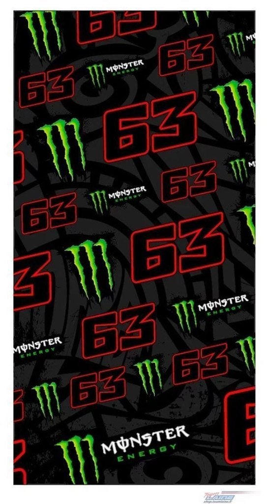 Francisco Bagnaia monster neckwarmer buff kol MBUNW513103, Nieuw met kaartje, Overige typen, Ophalen of Verzenden, VR Racing Apparel