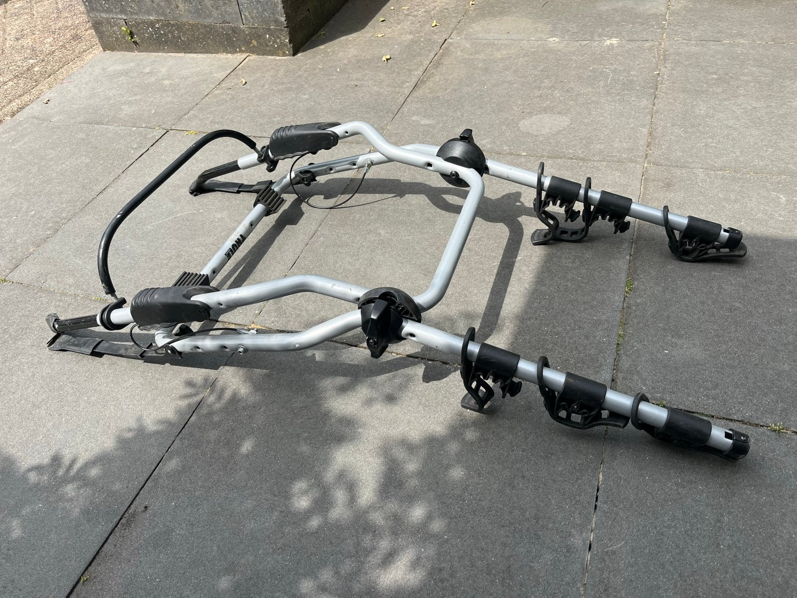 Thule Fietsendrager voor 2 fietsen (zonder trekhaak), Ophalen, 2 fietsen, Gebruikt, Achterklepdrager