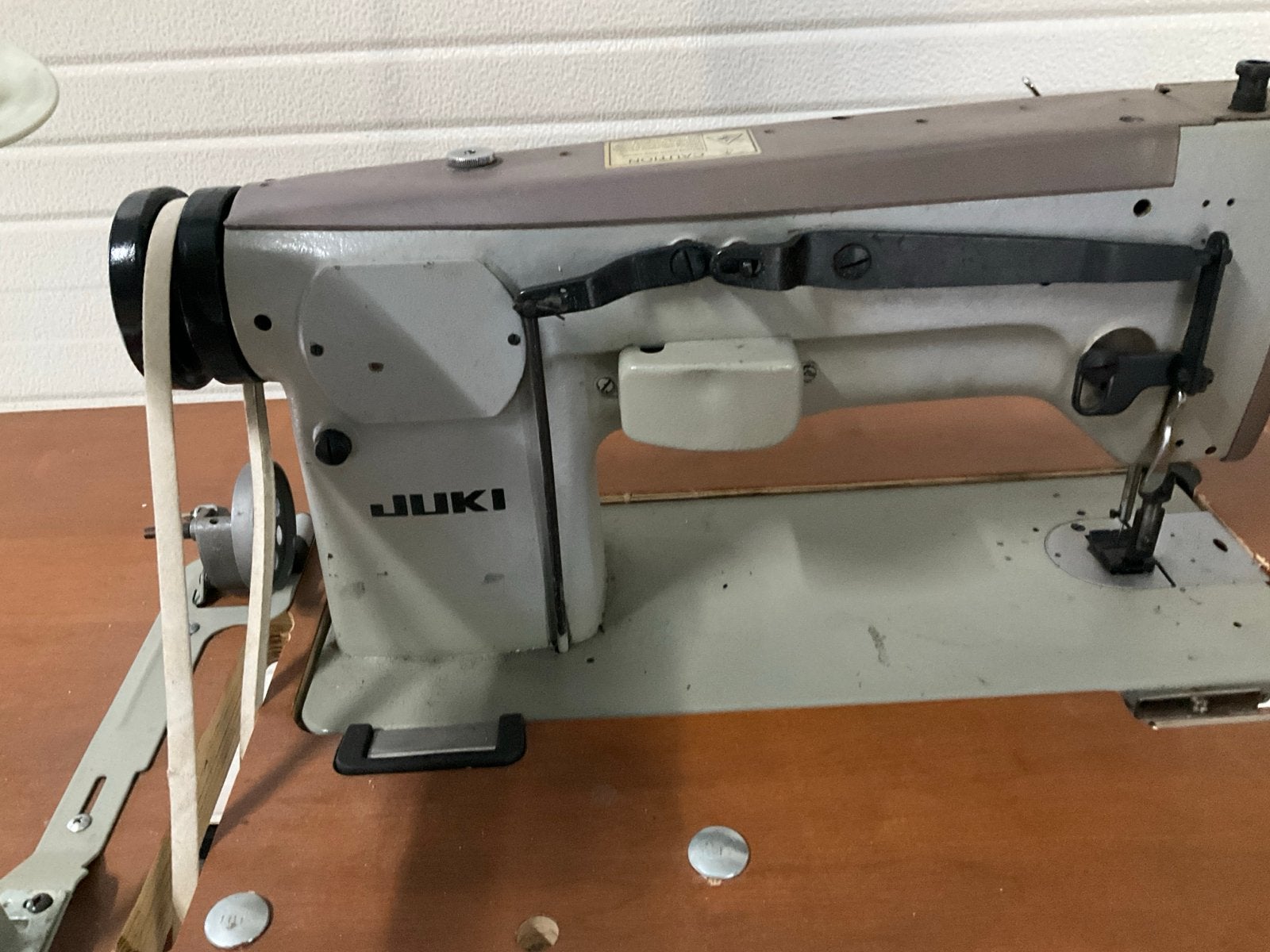 JUKI LZ-391 Industriële Naaimachine, Hobby en Vrije tijd, Naaimachines en Toebehoren, Overige merken, Gebruikt, Ophalen of Verzenden