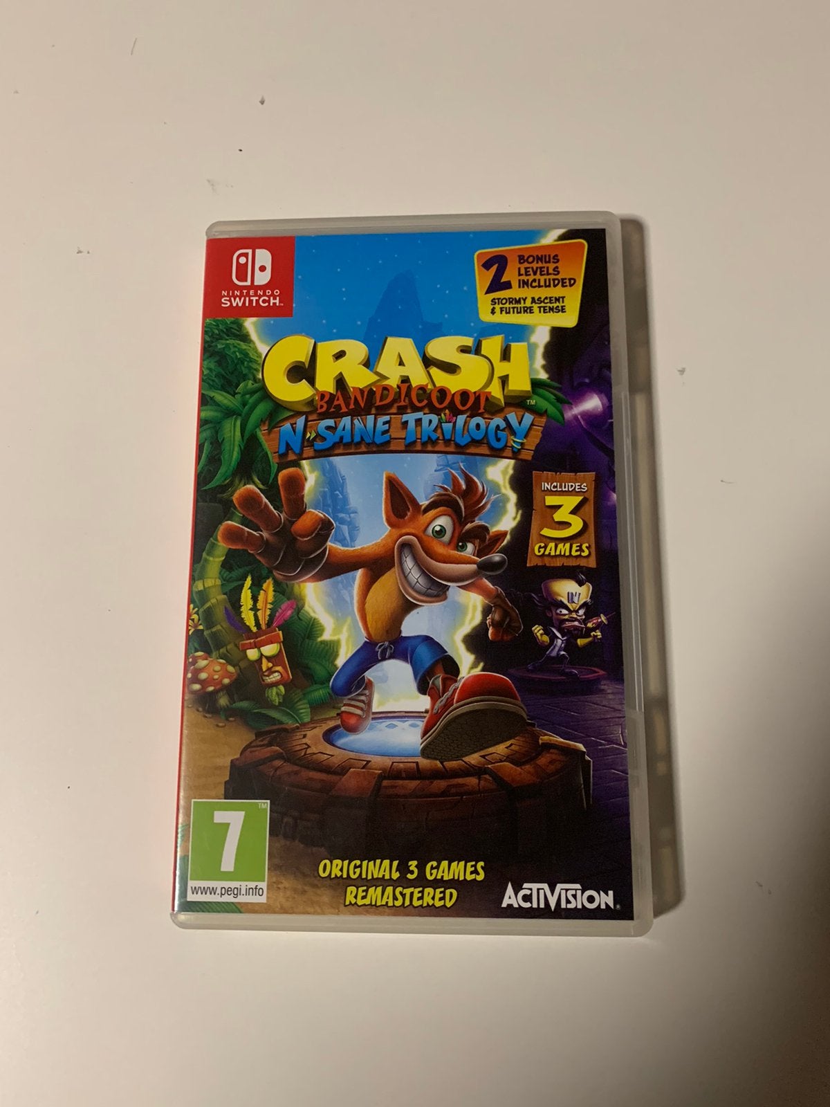 Crash Bandicoot N-Sane Trilogy | Nintendo Switch, Spelcomputers en Games, Games | Nintendo Switch, Avontuur en Actie, 1 speler