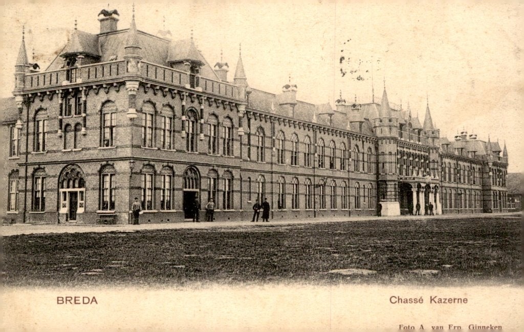 Breda Chassé kazerne # 692, Verzenden, Voor 1920, Gelopen, Noord-Brabant