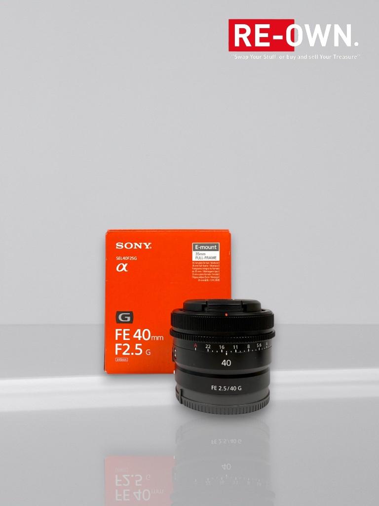 Sony FE 40mm f/2.5 G (topstaat + doos + garantie), Audio, Tv en Foto, Fotografie | Lenzen en Objectieven, ., Ophalen of Verzenden