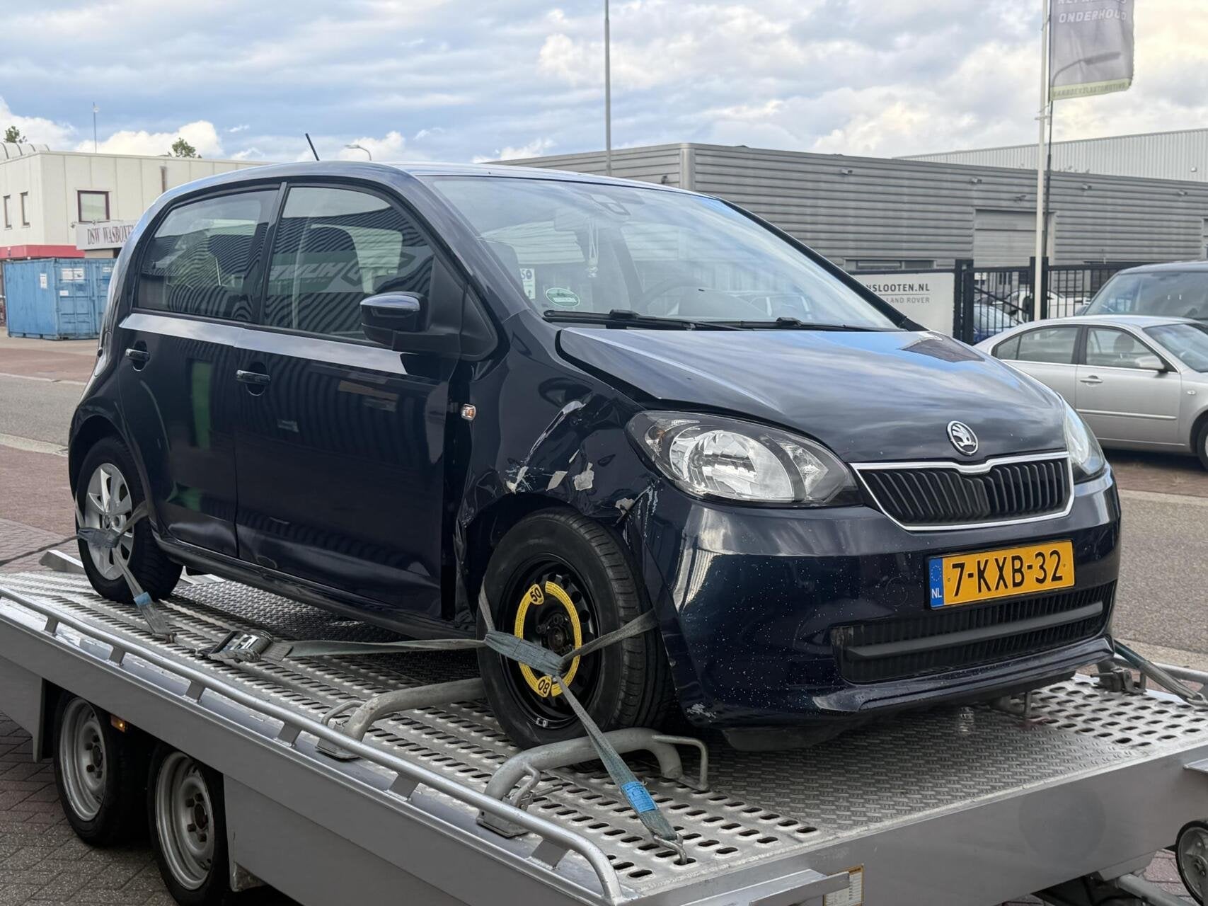 Skoda Citigo 1.0 Greentech Sprint met schade, Auto diversen, Schadeauto's, Blauw, Handgeschakeld, Info@vanroekelautomotive.nl