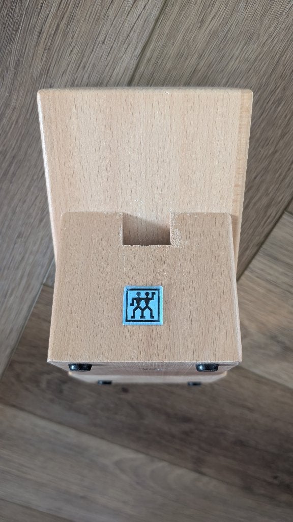 Zwilling messenblok, Huis en Inrichting, Ophalen of Verzenden, Gebruikt