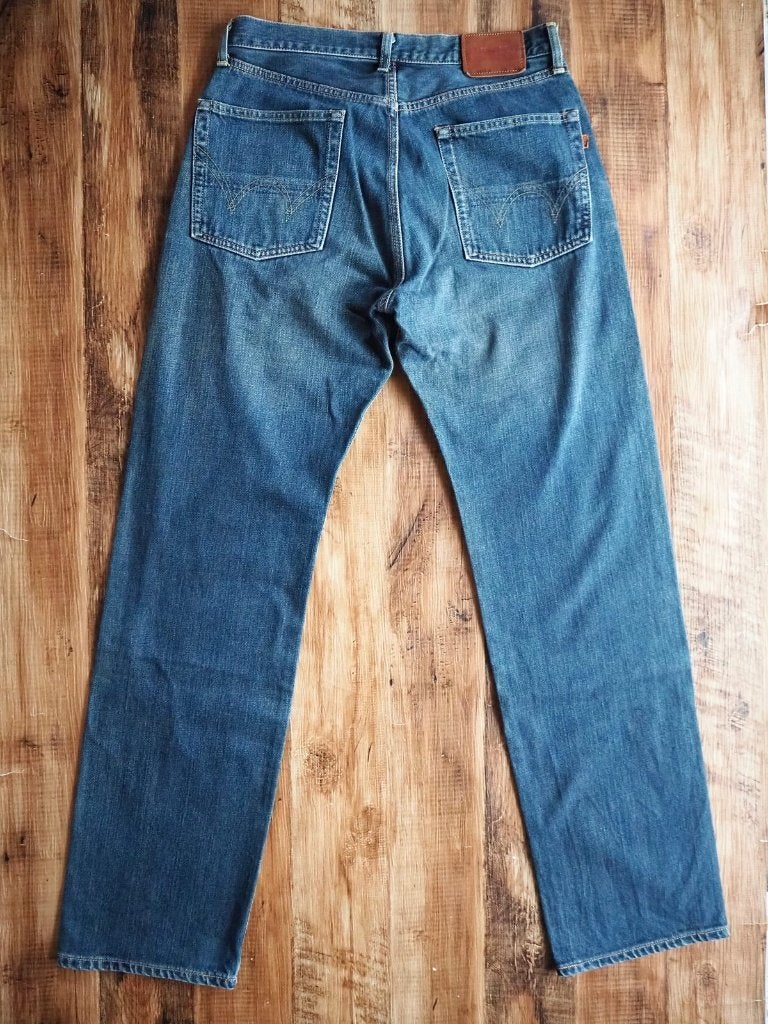 EDWIN 505ZX W32 x L34 Relaxed Straight “New Vintage” 90s, Kleding | Heren, Blauw, Ophalen of Verzenden, Zo goed als nieuw, EDWIN