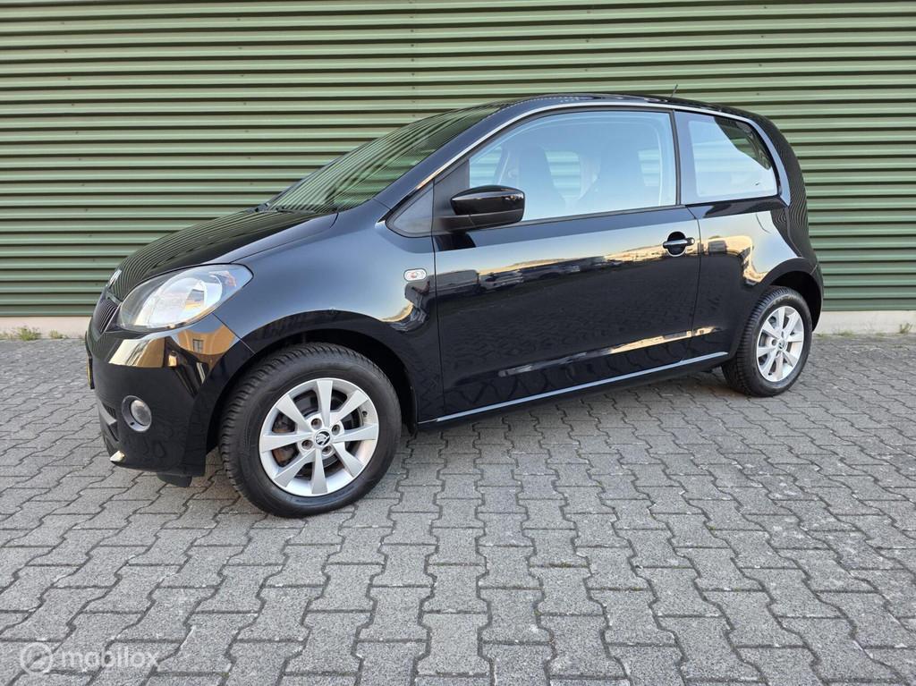 Skoda Citigo 1.0 Greentech Elegance|2014|Airco|Navigatie|, Voorwielaandrijving, Euro 5, Stof, Gebruikt