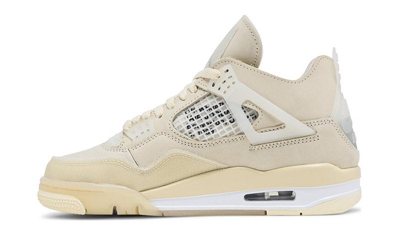 Nike Air Jordan 4 Retro Off-White Sail – Maat 44 – Nieuw, Wit, Nike, Nieuw, Ophalen of Verzenden