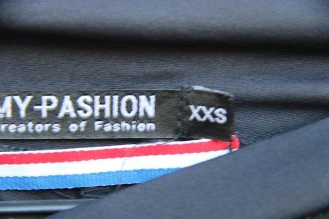 Capri donkerblauw My Pashion mt XXS 3/4 travelstof Vaste OPR, Blauw, Ophalen of Verzenden, Zo goed als nieuw, Driekwart