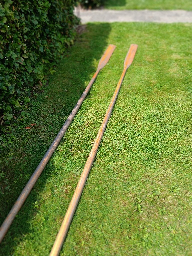 roeispanen, Watersport en Boten, Ophalen, Zo goed als nieuw, Enkelbladige peddel