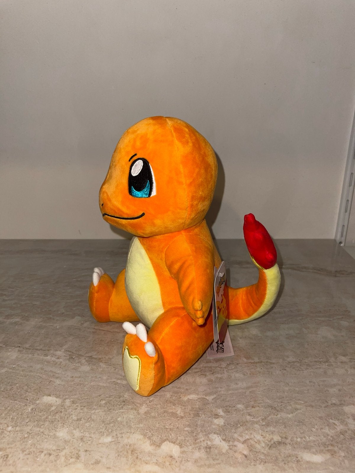 Pokémon Charmander knuffel - Zo goed als nieuw, Oranje, Overige merken, Overige typen, Ophalen of Verzenden