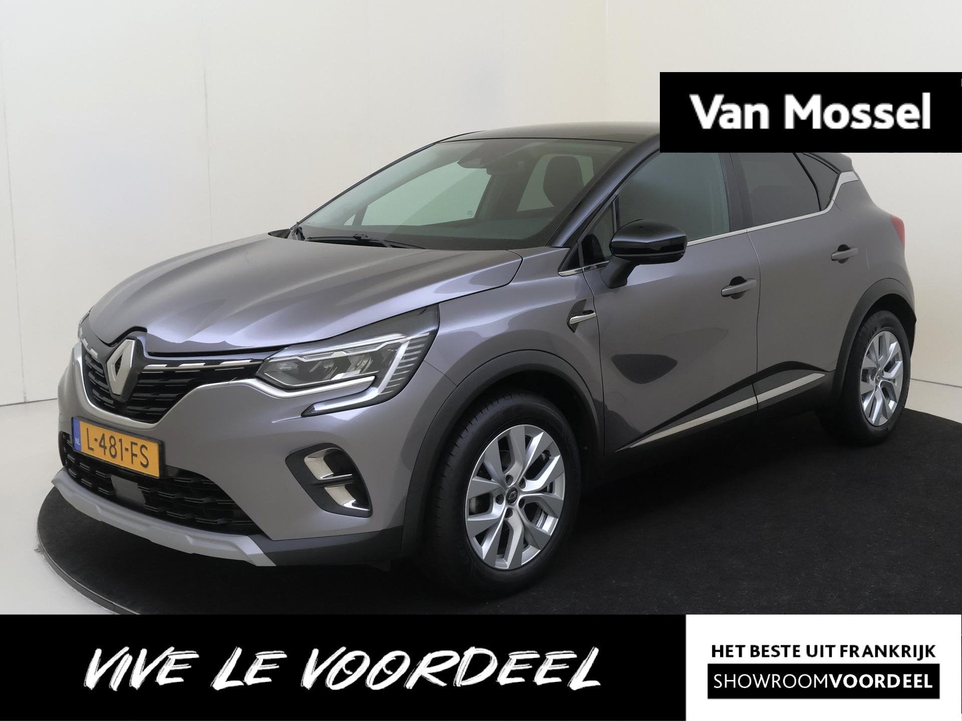 Renault Captur 1.0 TCe 90 Intens | Cruise control | Climate, Auto's, Voorwielaandrijving, Gebruikt, Euro 6, Leder en Stof
