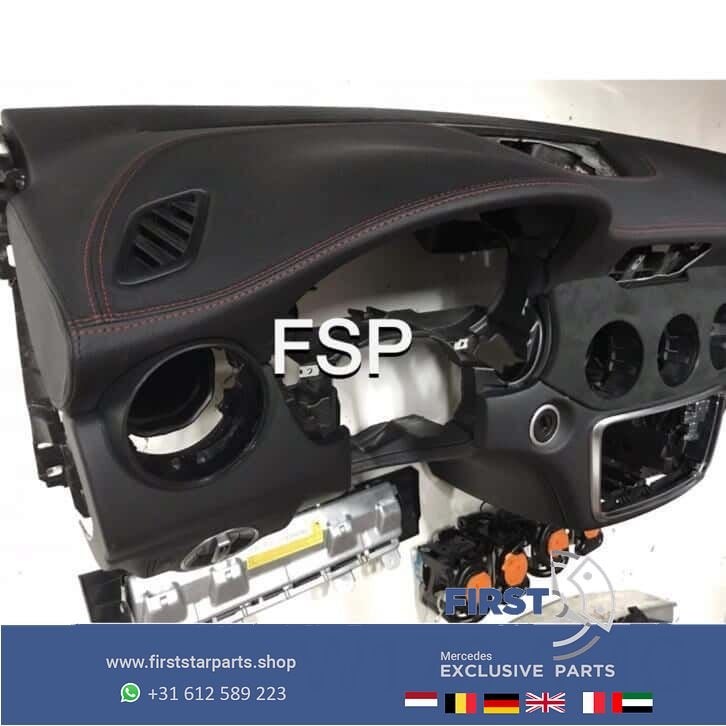 W176 A45 AMG Dashboard + Airbag Set Mercedes A Klasse rood, Gebruikt, -, Ophalen of Verzenden, -