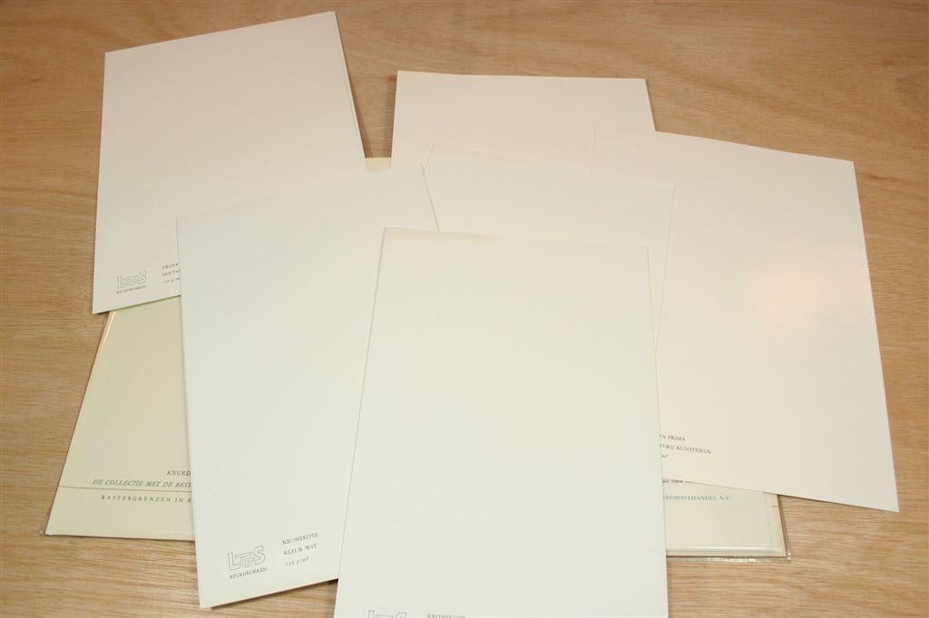 L&S Keurdrukken 8 — Rastergrenzen in Boekdruk — Compleet, Antiek en Kunst, Kunst | Litho's en Zeefdrukken, Ophalen of Verzenden