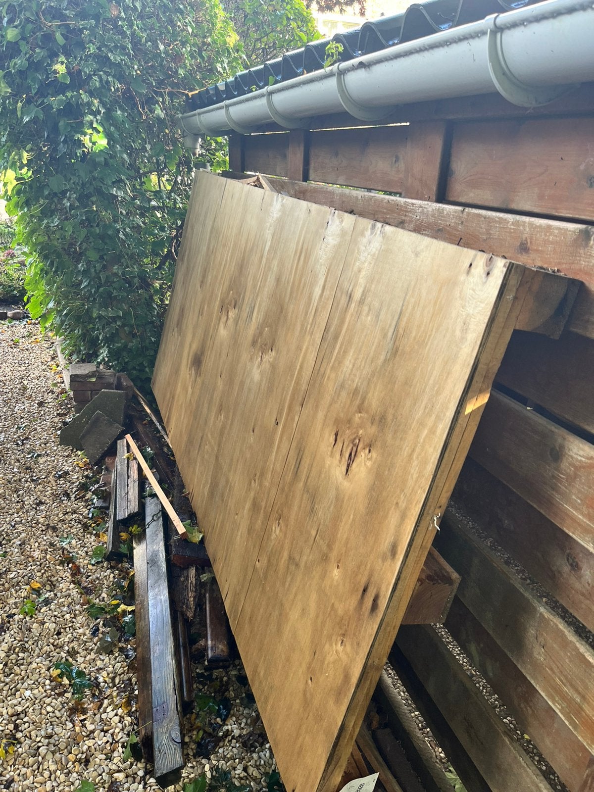 Steigerhout, Ophalen, Gebruikt, 250 cm of meer, Planken