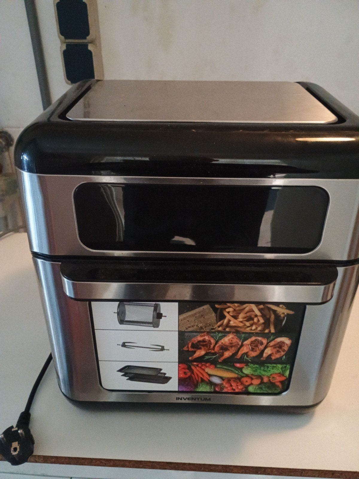 Inventum Airfryer XXL - Zo goed als nieuw, Ophalen of Verzenden, Zo goed als nieuw, Airfryer XXL, 1500 gram of meer