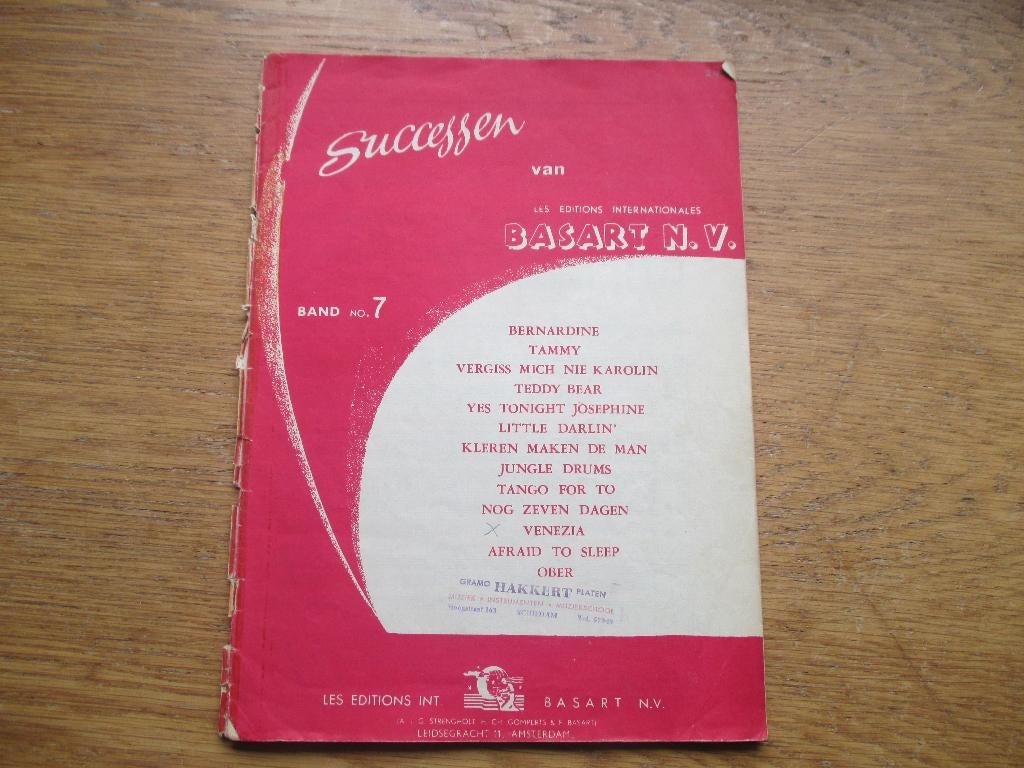 13 titels in successen van basart -  no.7, Gebruikt, Klassiek, Ophalen of Verzenden, Artiest of Componist