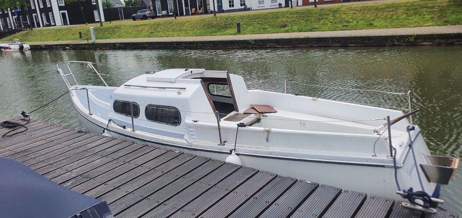 Zeilbootje met Yamaha Buitenboordmotor, Ophalen of Verzenden